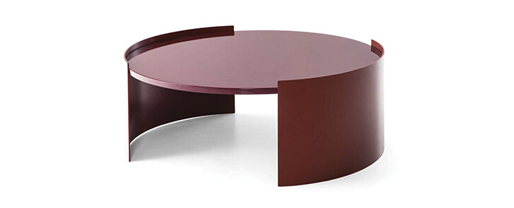 Bowy tables by Cassina