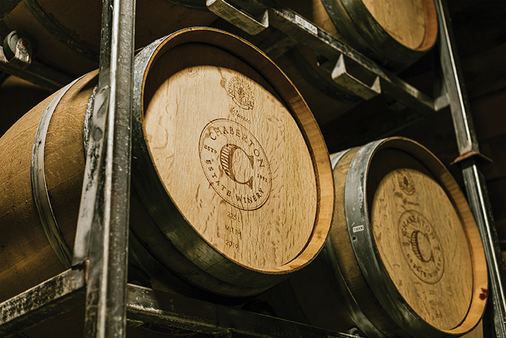 High-end French barrels at Chaberton