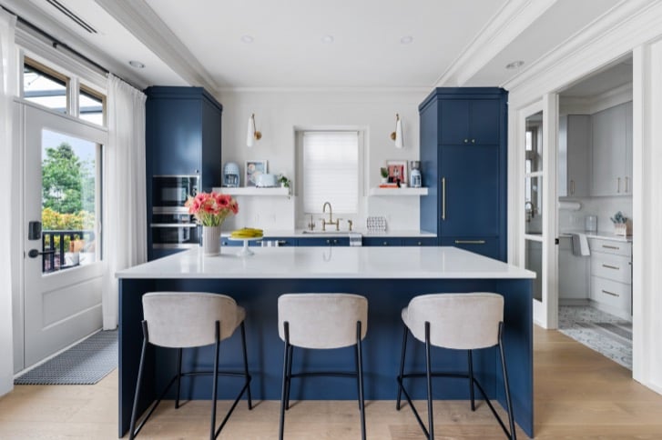 Maison Bleu Kitchen by linhan design & interior