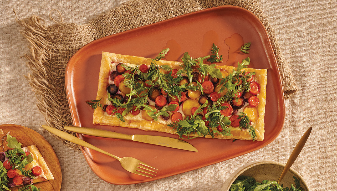 Coffee Carrot Tart