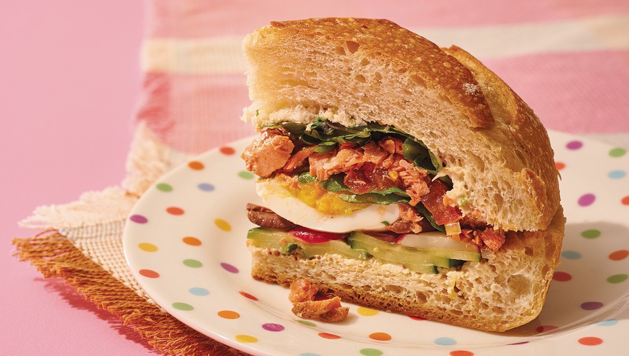 Salmon Pan Bagnat