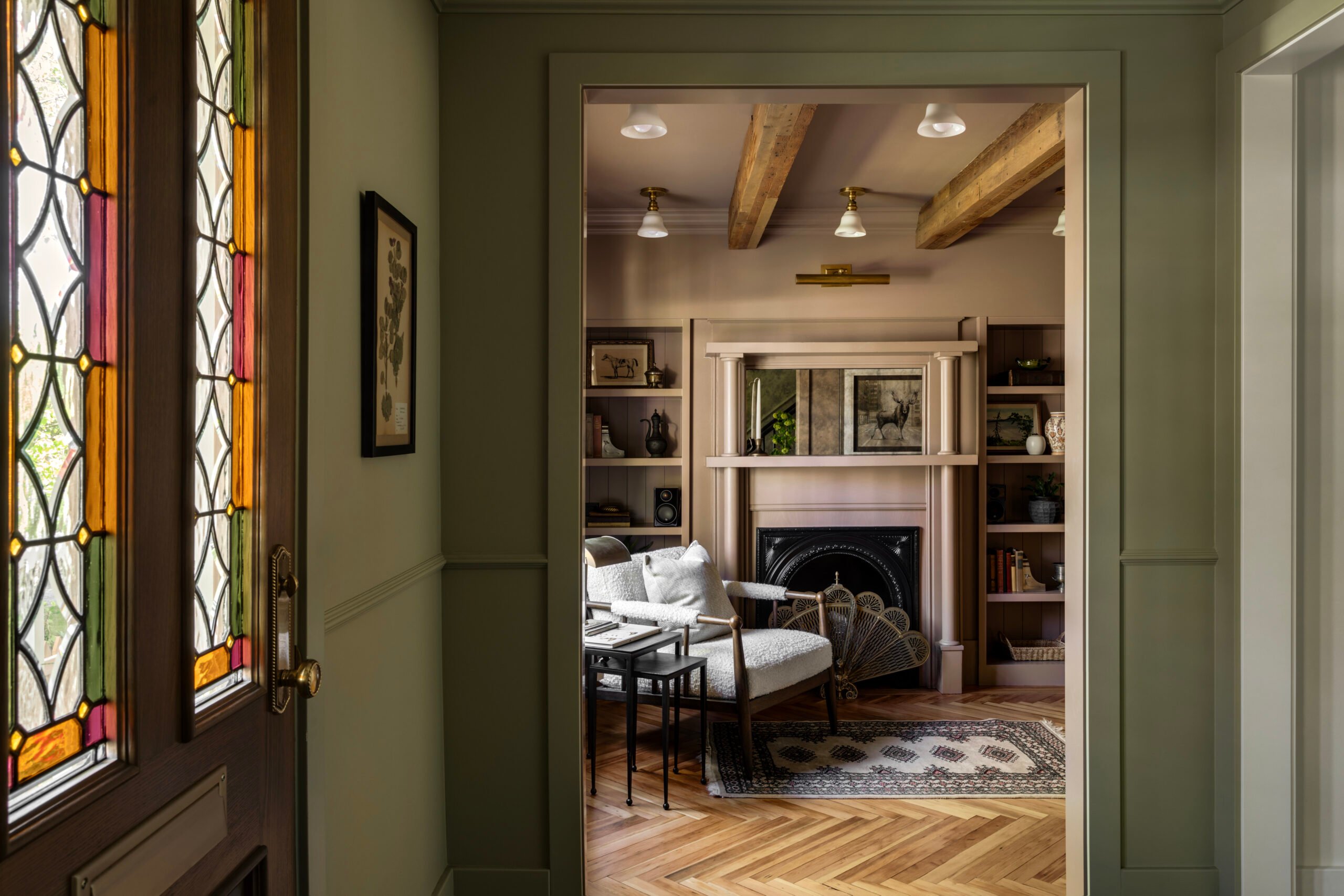 Heritage home office by Alykhan Velji Designs, Calgary