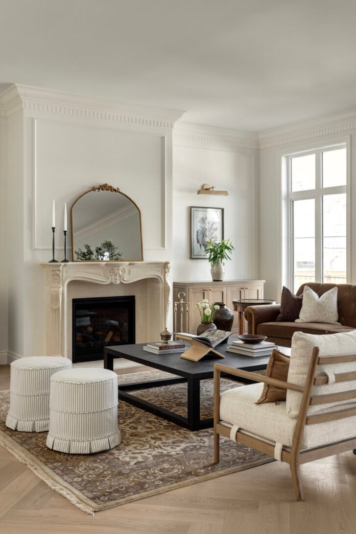 Bright Homes Parisian Modern Living Room by Alykhan Velji Designs