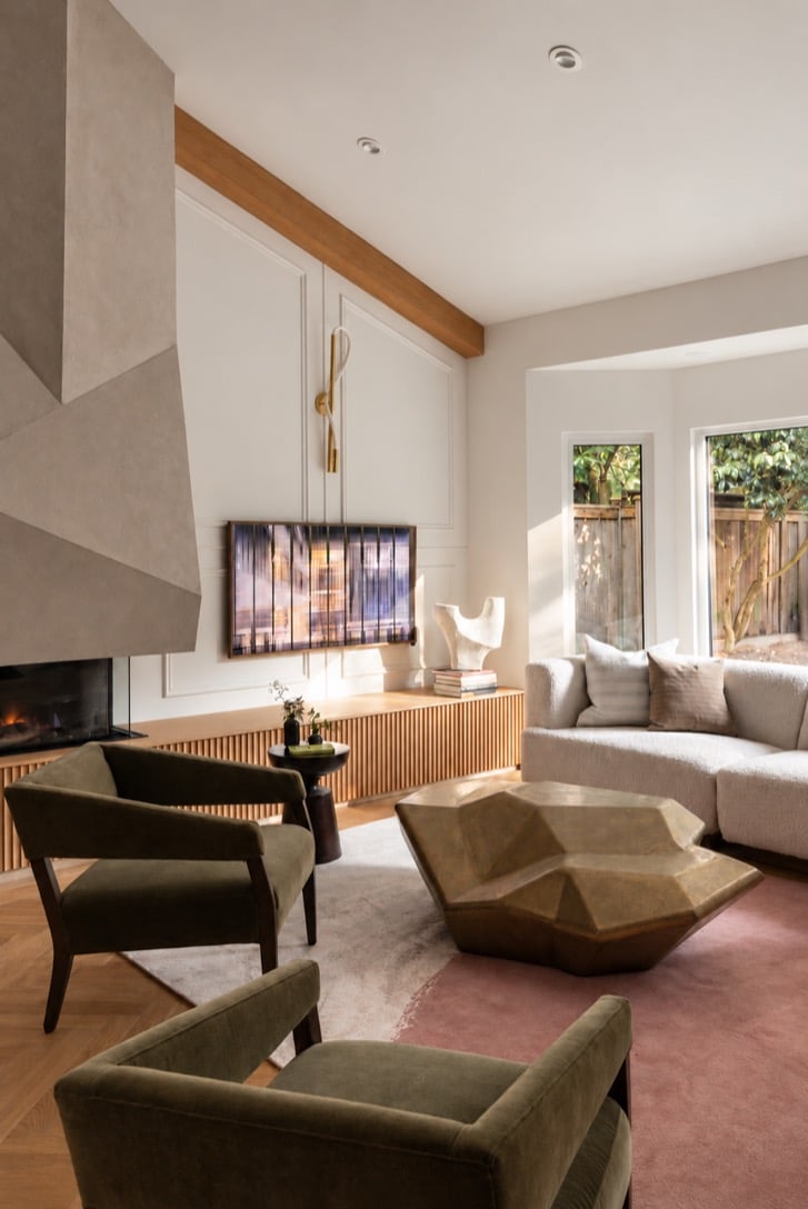 Afxano Living Room by Schédio Spaces