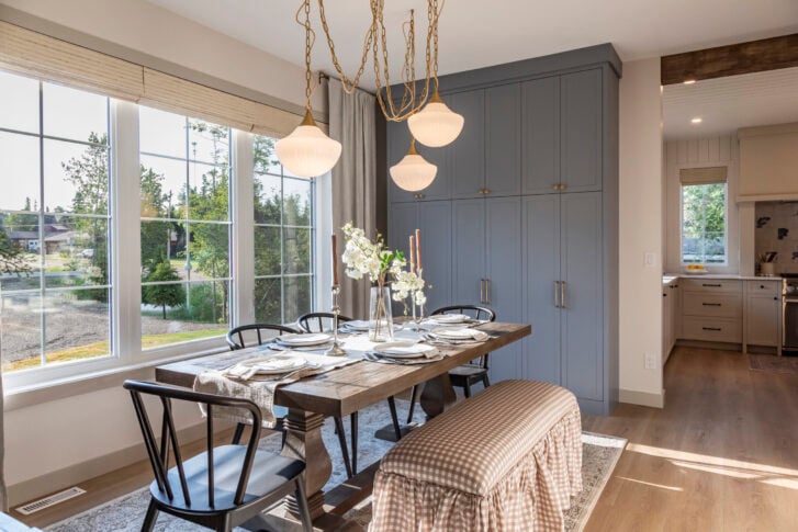 Candle Lake Dining Room by Alair Homes Saskatchewan