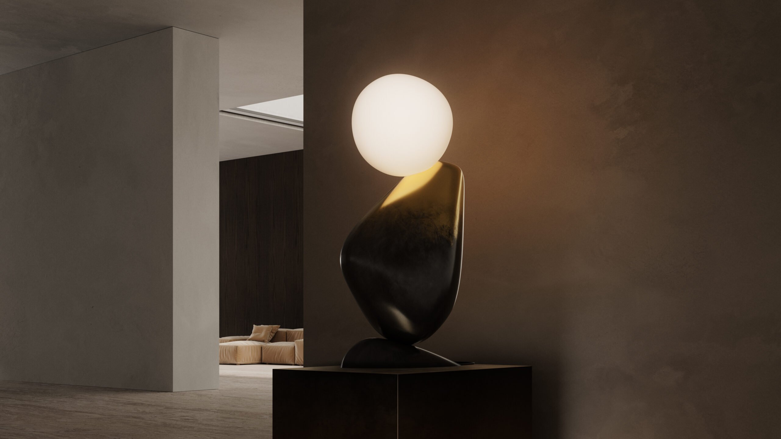 Ben lamp oil-rubbed bronze concept by Matthew McCormick Studio
