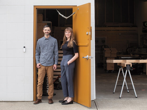 Bryan Boutin and his wife Erin