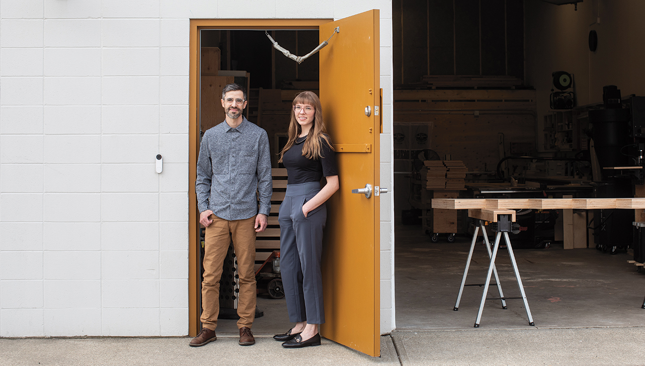 Bryan Boutin and his wife Erin