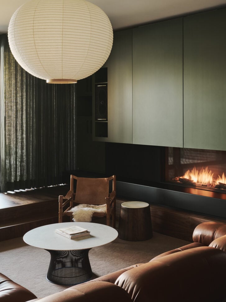 Sunken Lounge at West Coast Terrace House by &Daughters