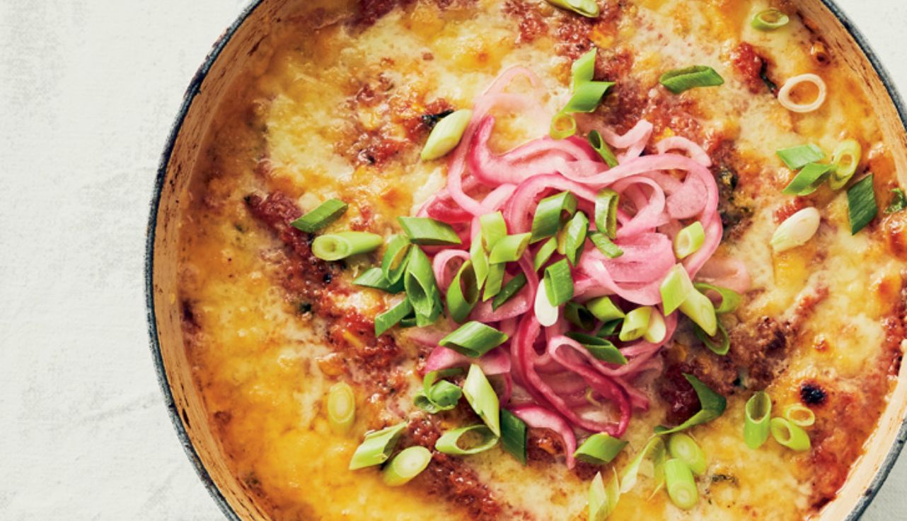 Recipe: Cheesy Chipotle Quinoa Bake