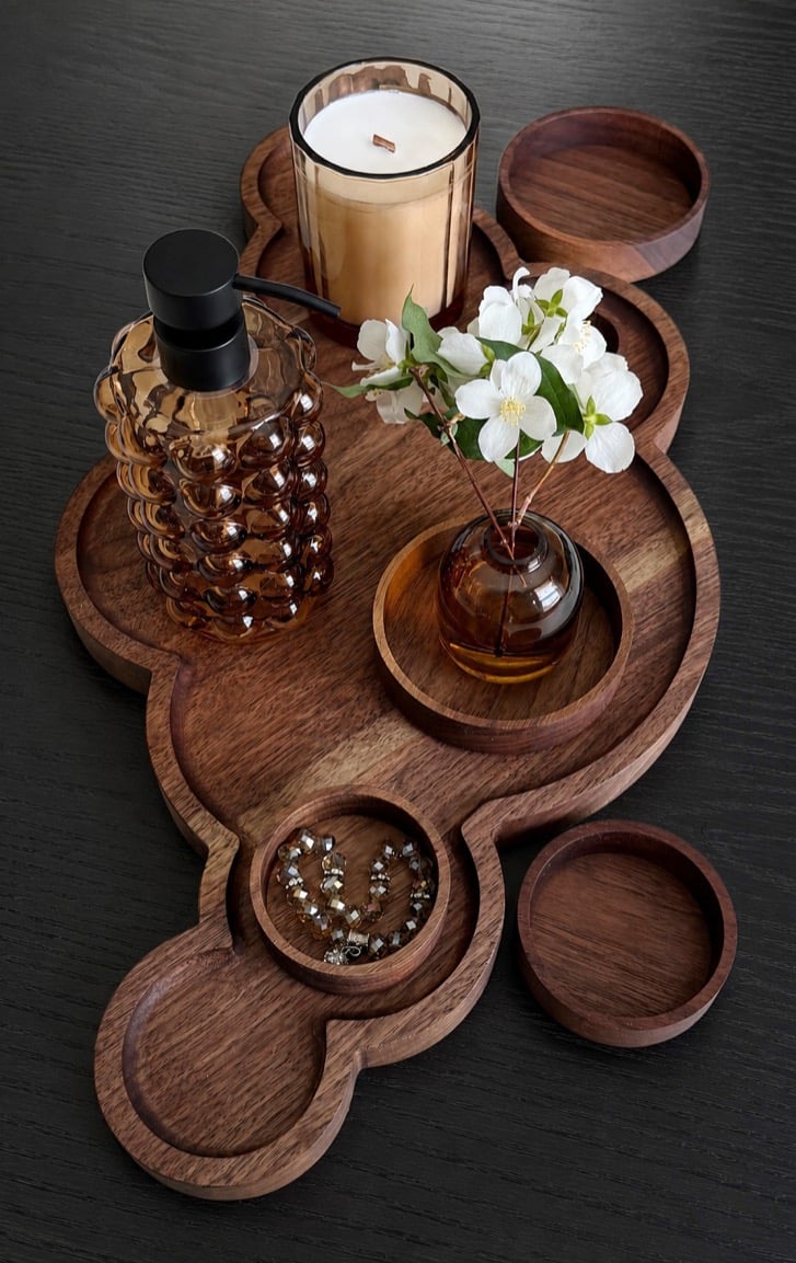 Cumulus 4 Valet Tray by Taddei Studios