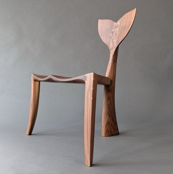 Deep Dive Slipper Chair by Wayne Halabourda