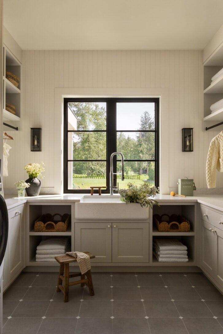 Langley Custom Laundry Room by Erica James Design