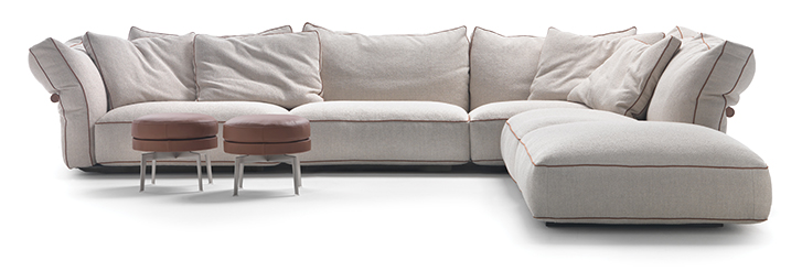 Camelot sectional sofa by Flexform