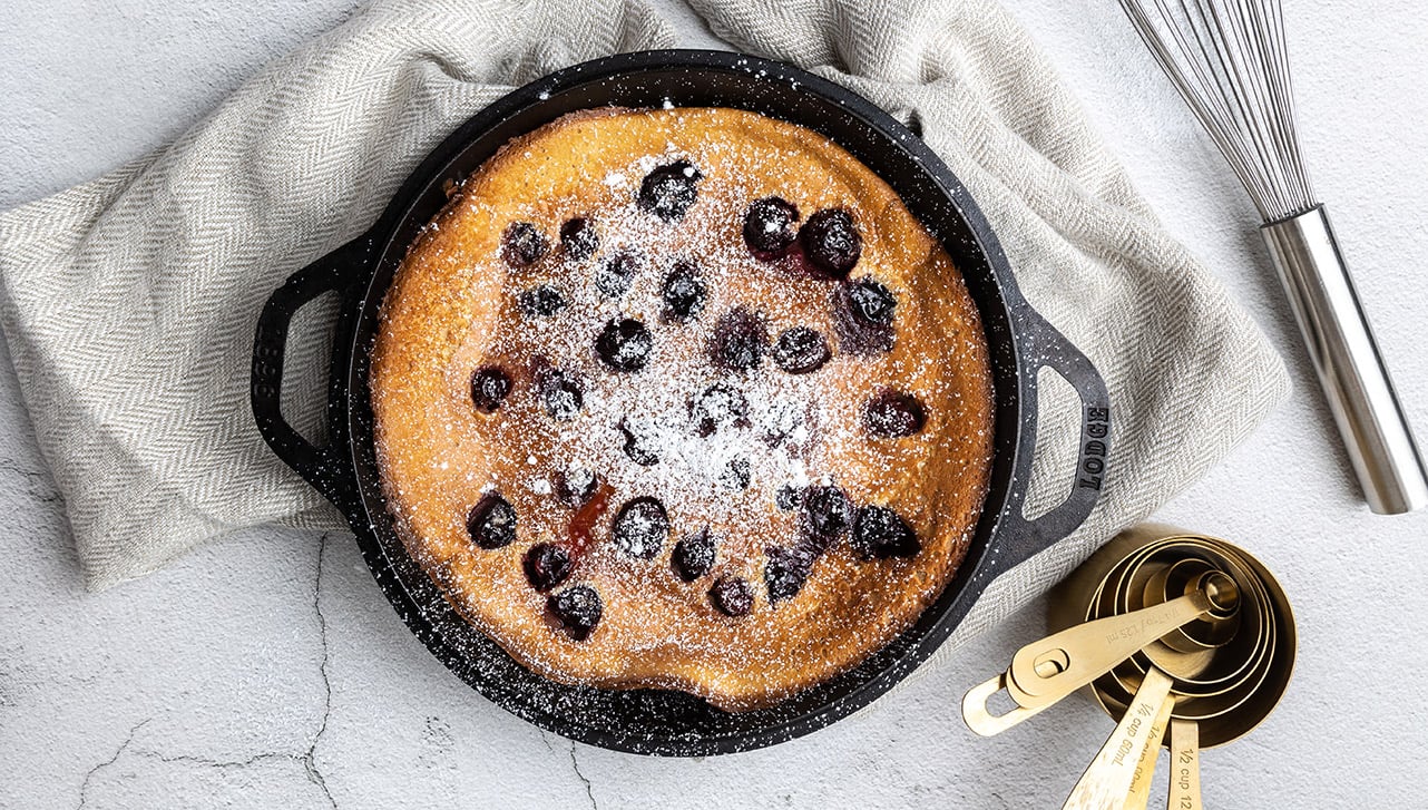 Recipe: French Cherry Clafoutis from Vancouver's Flourist