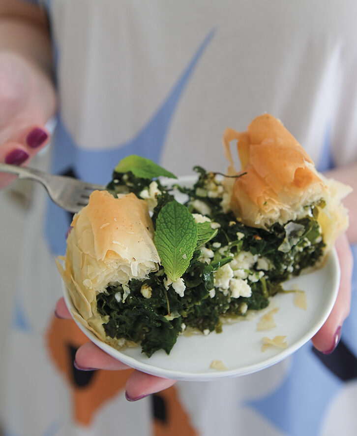 Scrunched Spanakopita 