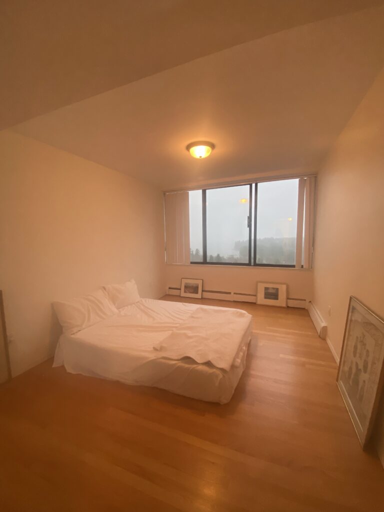 bedroom view before renovation
