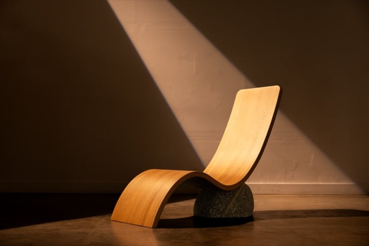 Wave Chair by Wood Wave Design