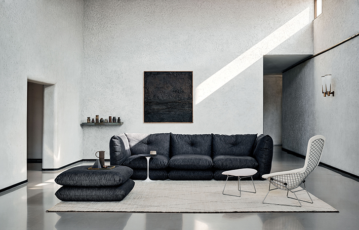 Perron Pillo sofa by Willo Perron for Knoll