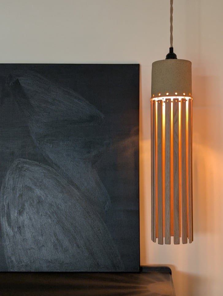Luminous Willow Pendant by Scandinavia Wolf
