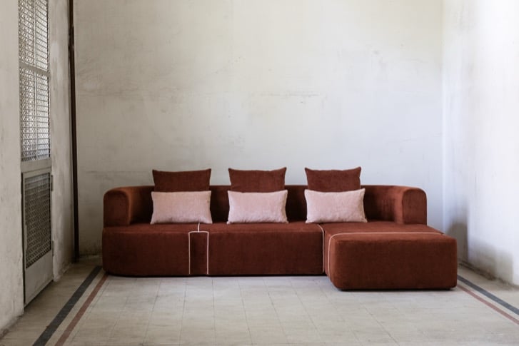 Notch Sectional Sofa by Marrimor