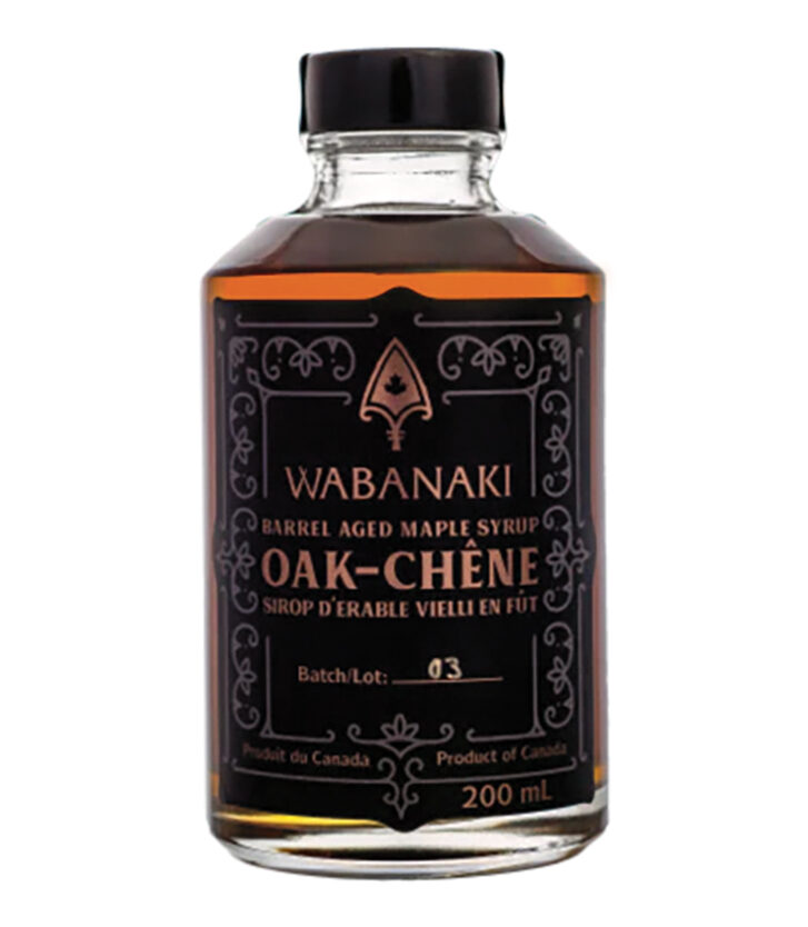 Wabanaki’s barrel-aged maple syrup