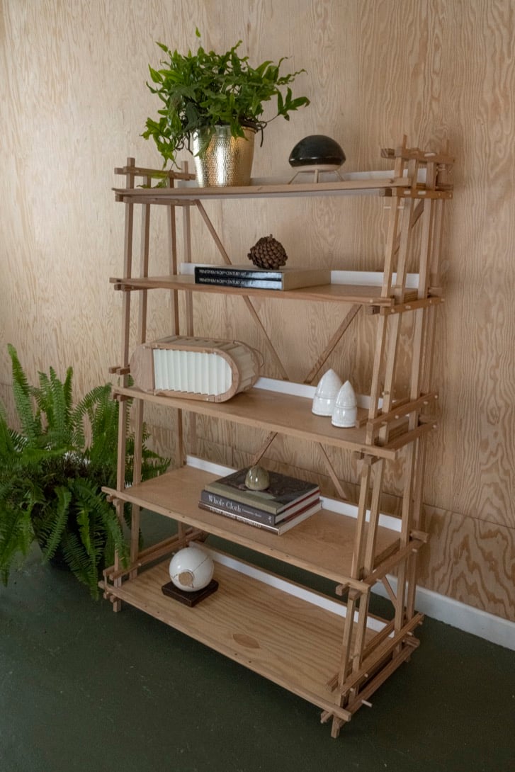Trestle Shelf by House of Pomo