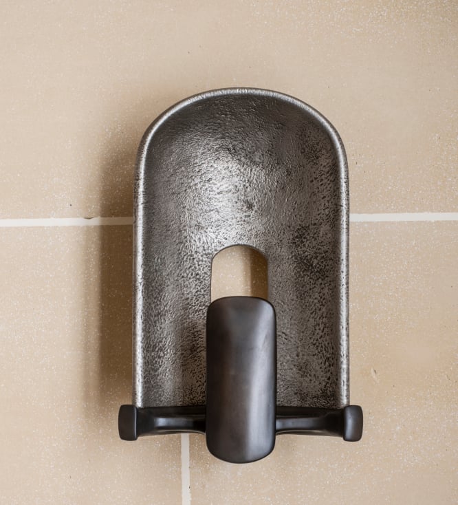 Bronze Malaquais wall sconce by Liaigre inspired by historic candleholders