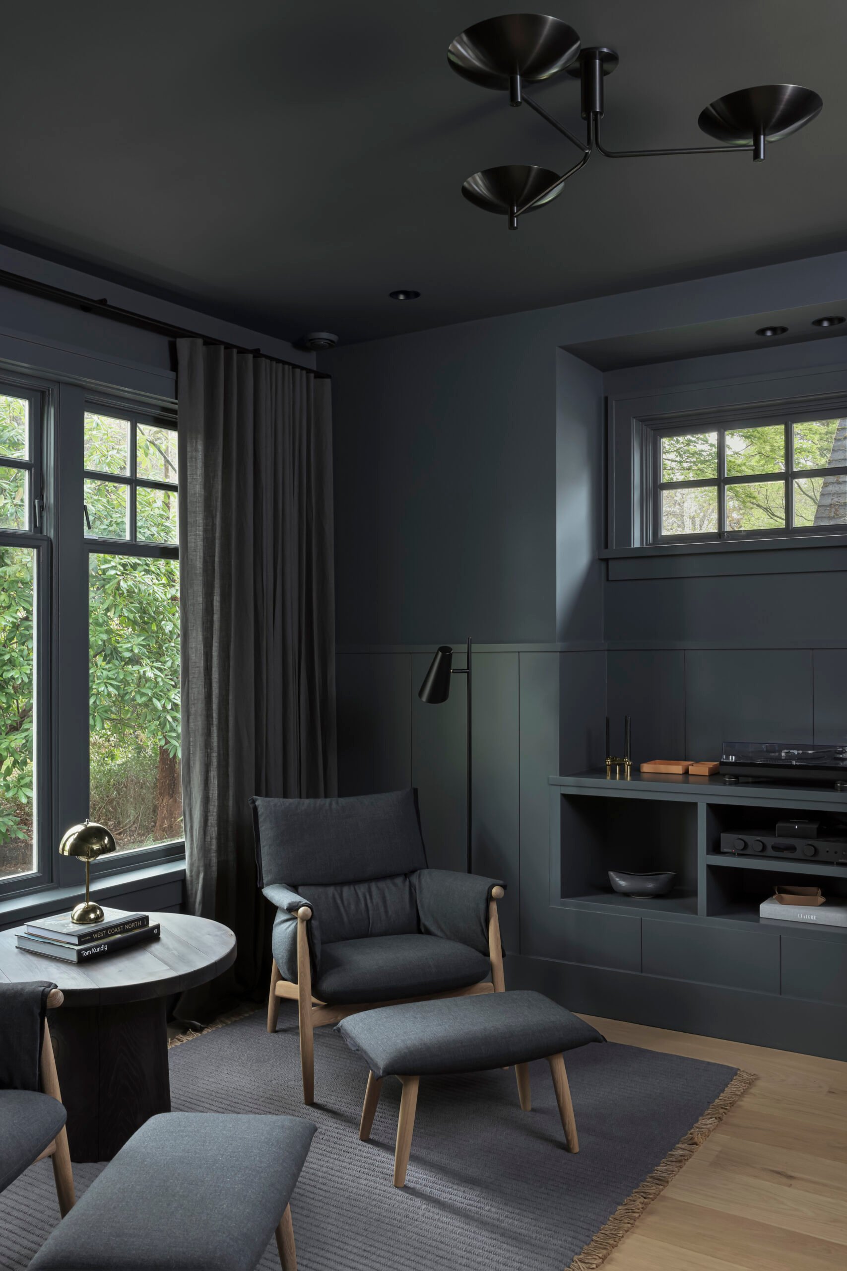 Wallace House den by Sophie Burke Design, Vancouver