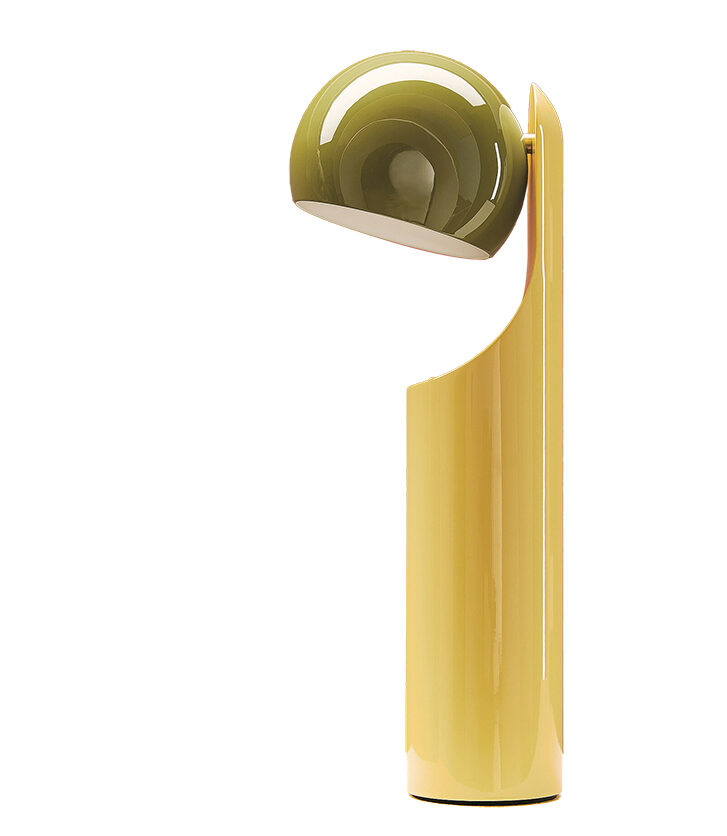 Portable lamp by Simons Maison in yellow