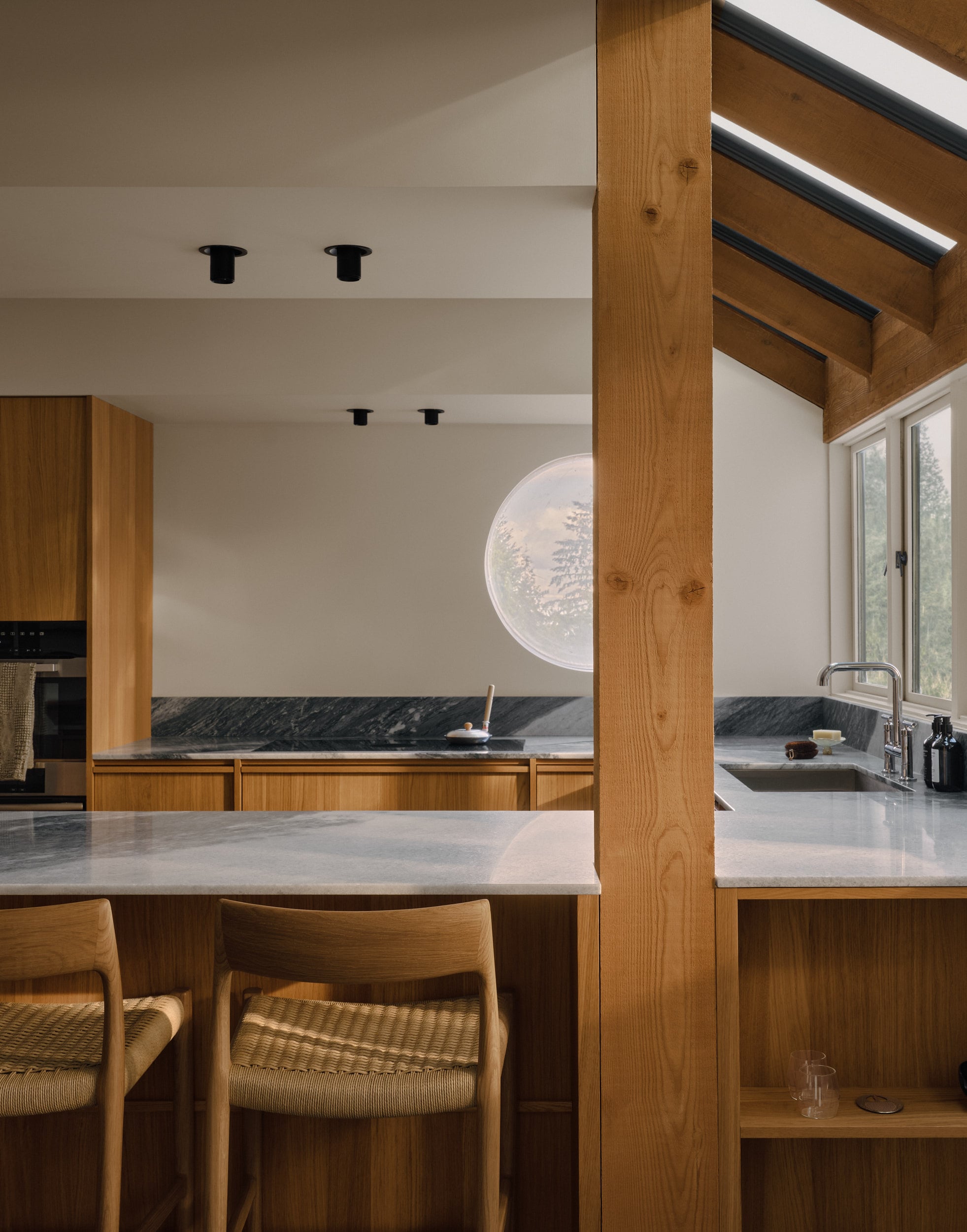 Sea Ranch House Kitchen by Common Dwells