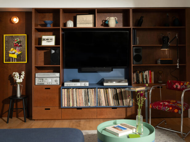 custom millwork shelving
