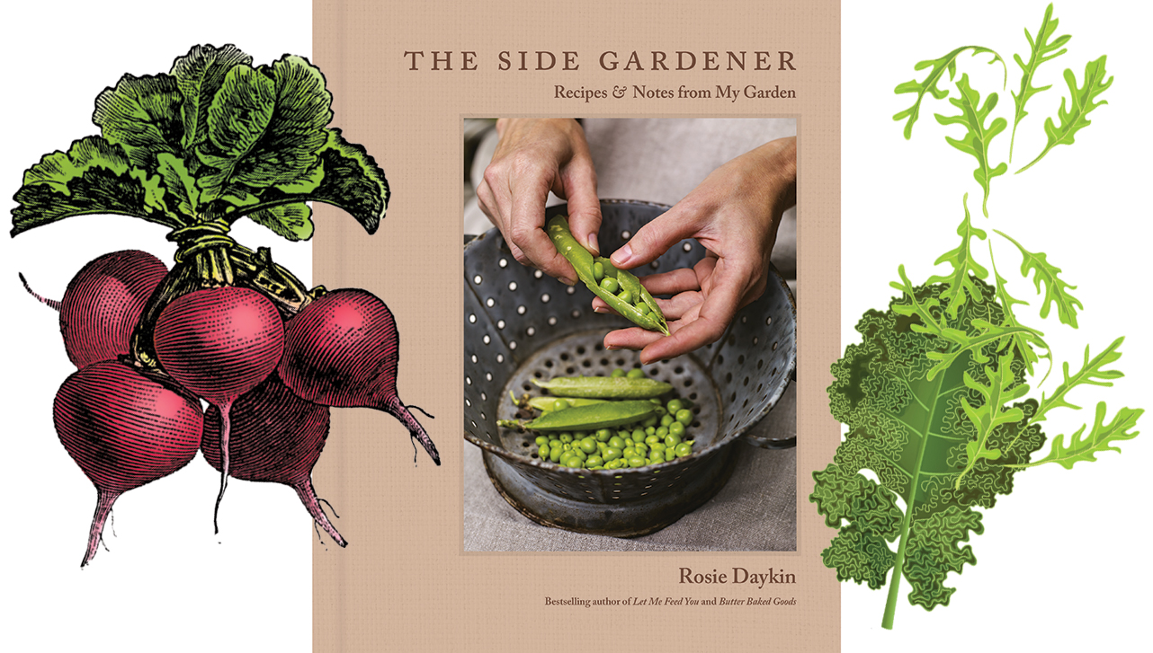 The Side Gardener cover image and graphics