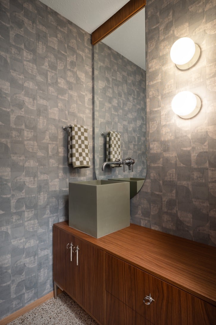 The Tide House Powder Room by Tano Studio