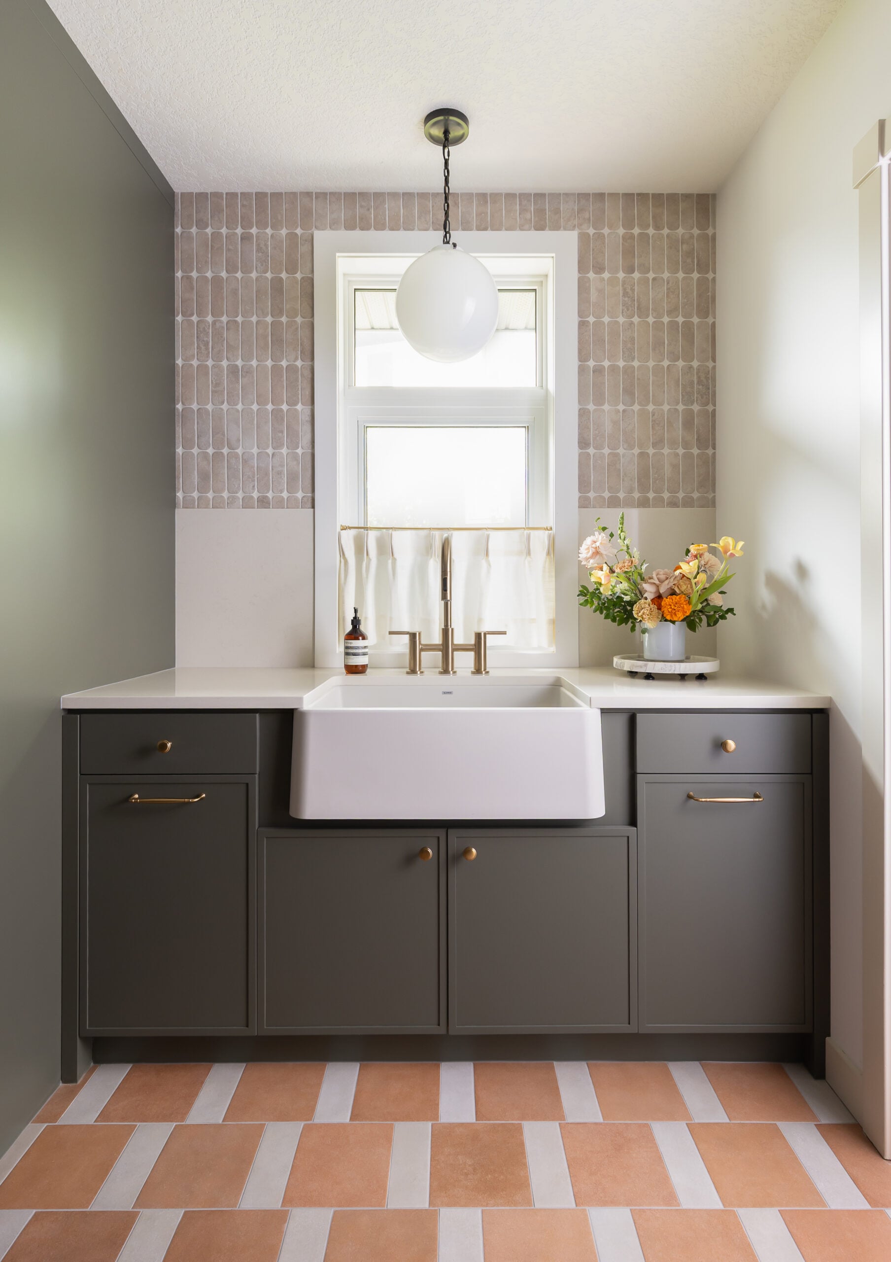 Whispering Woods Residence Multi-Purpose Mudroom by Amanda Hamilton Interior Design